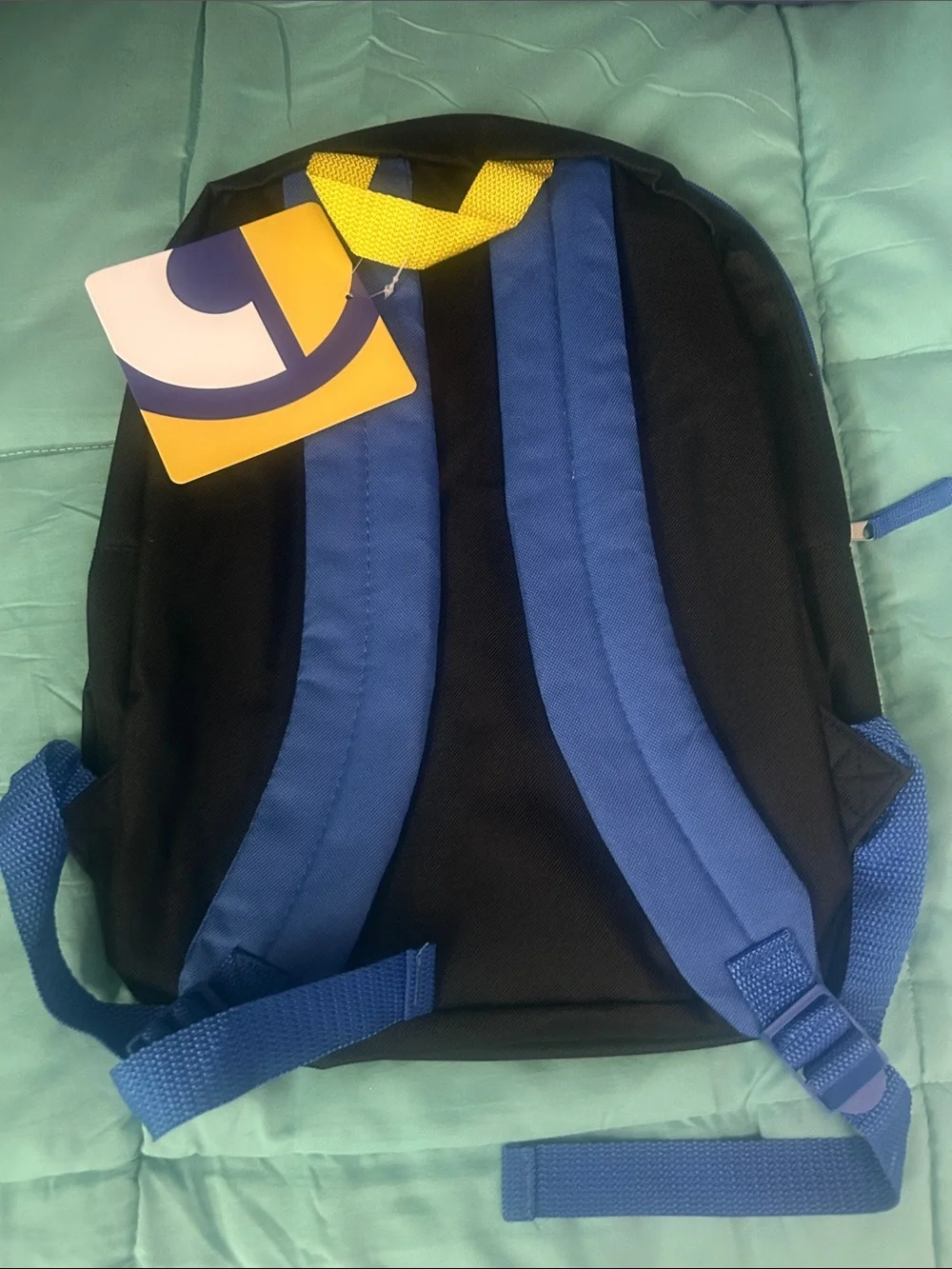 Blue Kids Minion Backpack - Let's Go!